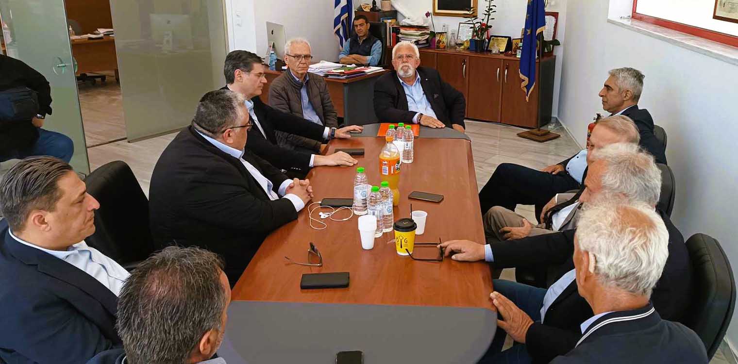 Τον Δήμαρχο Ήλιδας επισκέφθηκε ο υποψήφιος Ευρωβουλευτής του ΣΥΡΙΖΑ Γιώργος Τσίπρας