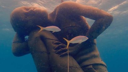Μπαχάμες: Ενας μαγικός υποβρύχιος κήπος με επιβλητικά αγάλματα και πανέμορφα κοράλλια (photos & video) 
