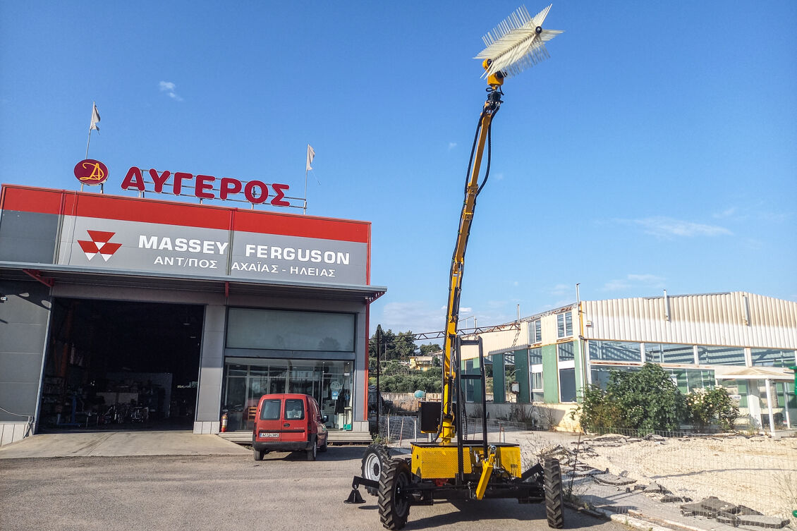 Αυτοφερόμενο ελαιοραβδιστικό μηχάνημα με την εγγύηση ΑΥΓΕΡΟΣ