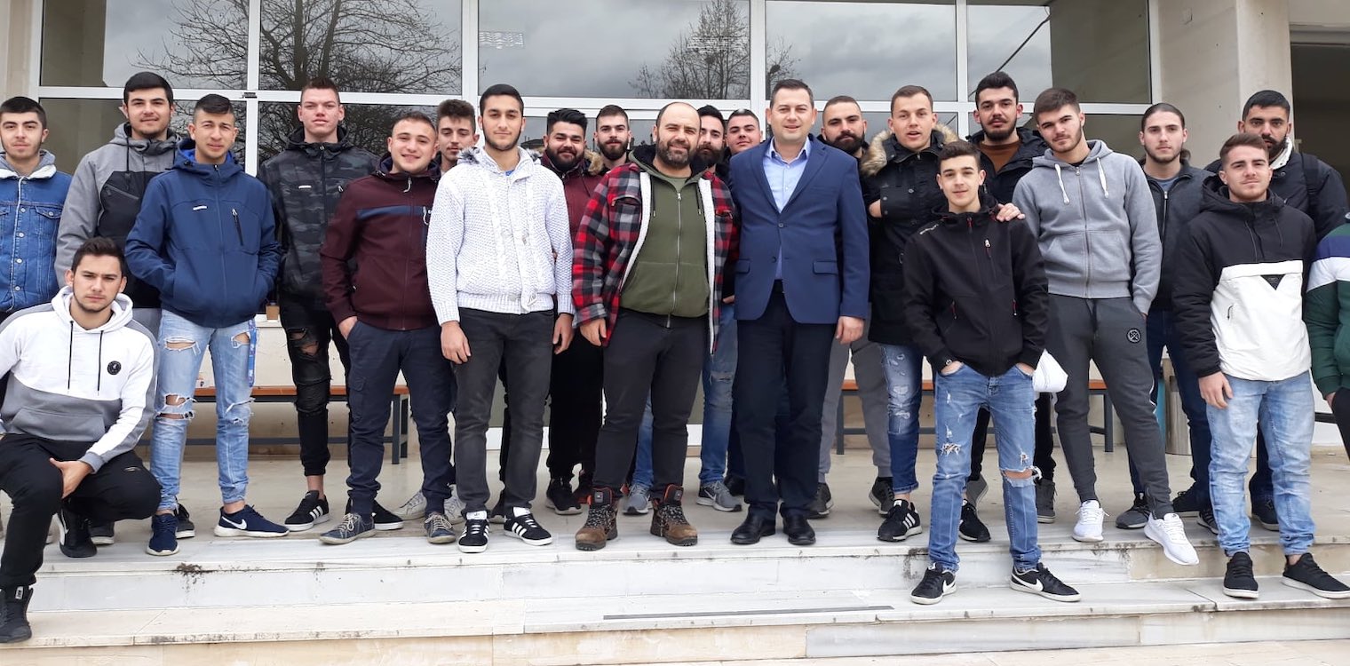 Την Γαλακτοκομική Σχολή Ιωαννίνων επισκέφτηκε ο Αντιπεριφερειάρχης Αγροτικής Ανάπτυξης Θ. Βασιλόπουλος