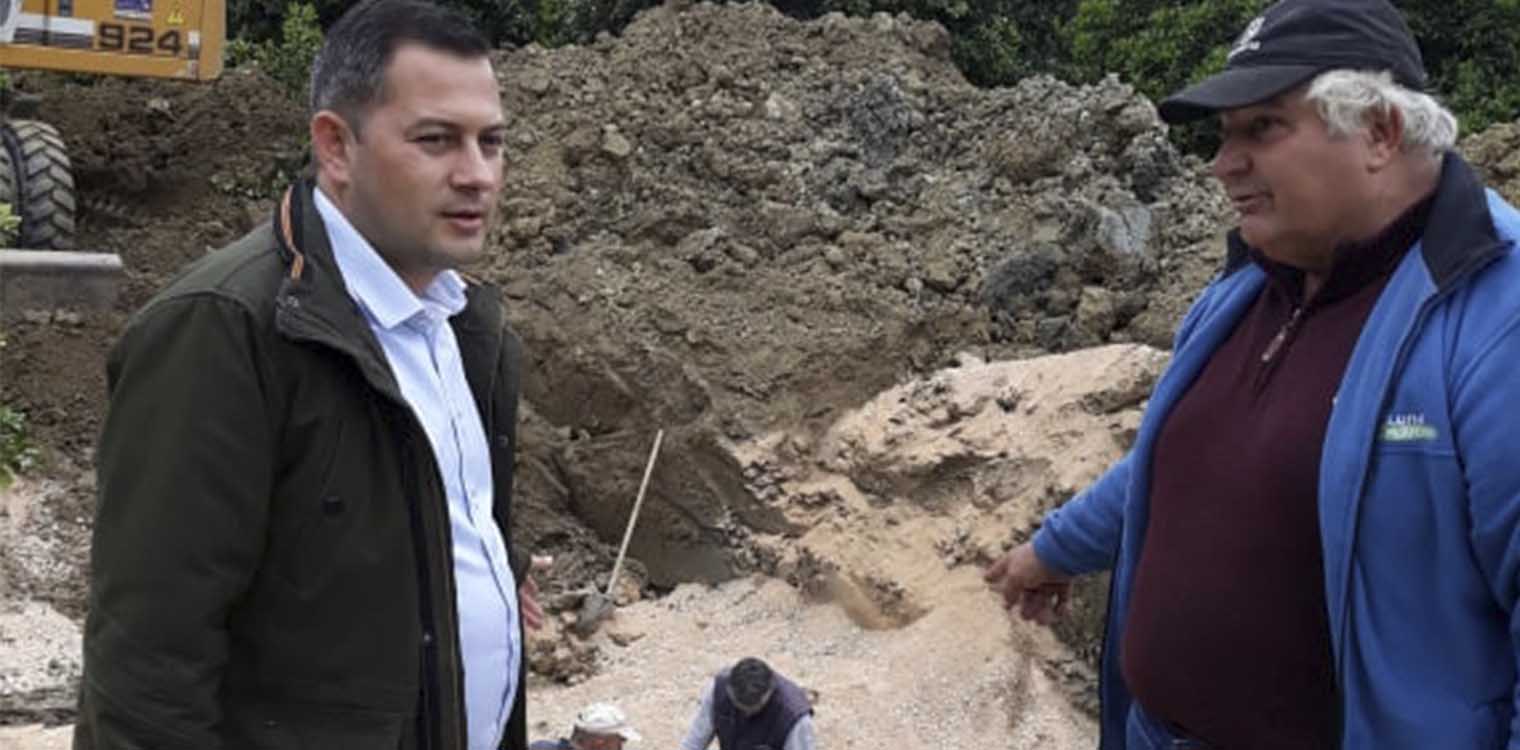 Βασιλόπουλος: Αποκαταστάθηκαν άμεσα οι ζημιές στο δίκτυο του ΤΟΕΒ Μυρτουντίων