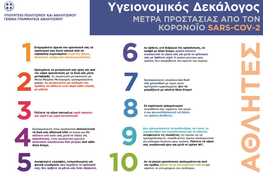 dekalogos athlisi