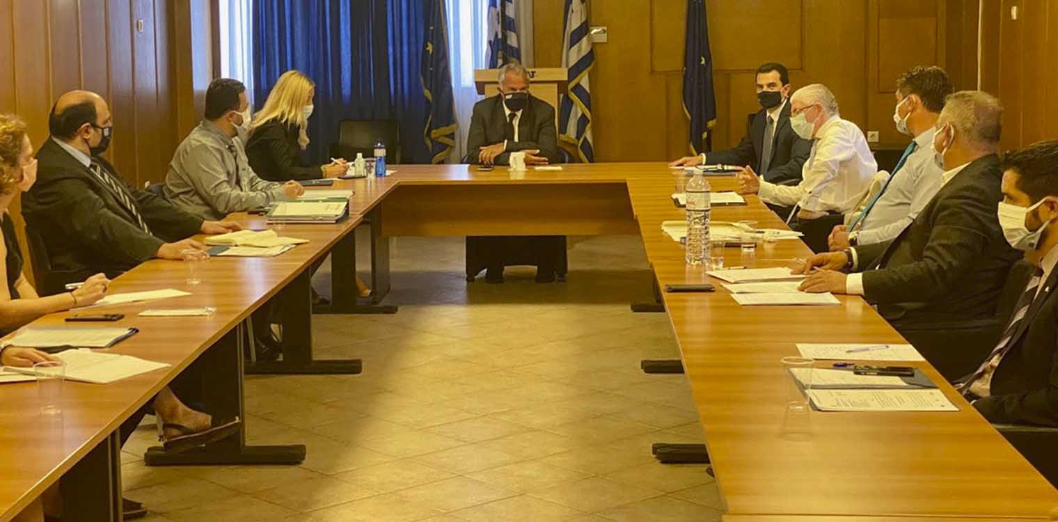 Σύσκεψη ΥπΑΑΤ - ΕΛΓΑ υπό Βορίδη για την επιτάχυνση της καταβολής αποζημιώσεων στους πληγέντες του «Ιανού»