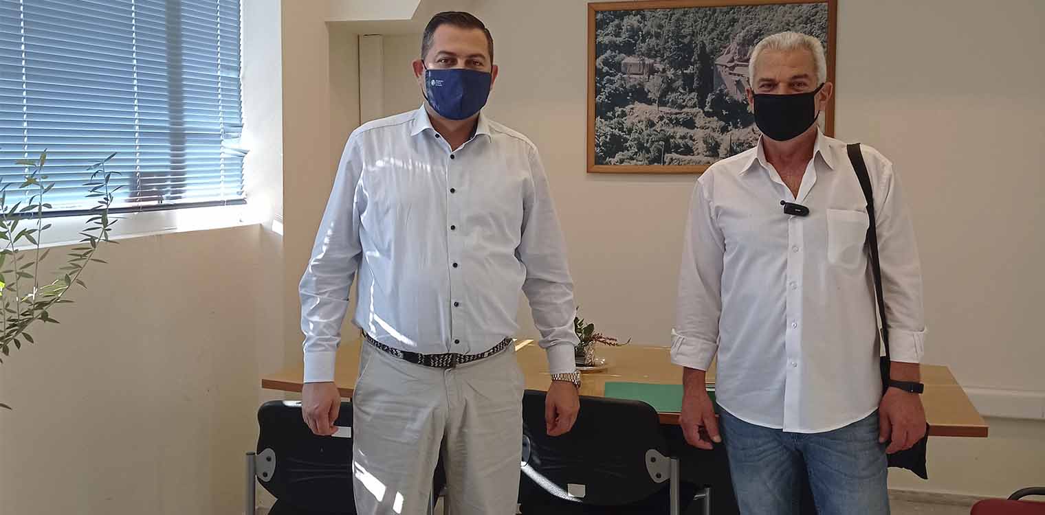 Συναντήσεις Βασιλόπουλου για λαϊκές αγορές και ευρωπαϊκά προγράμματα
