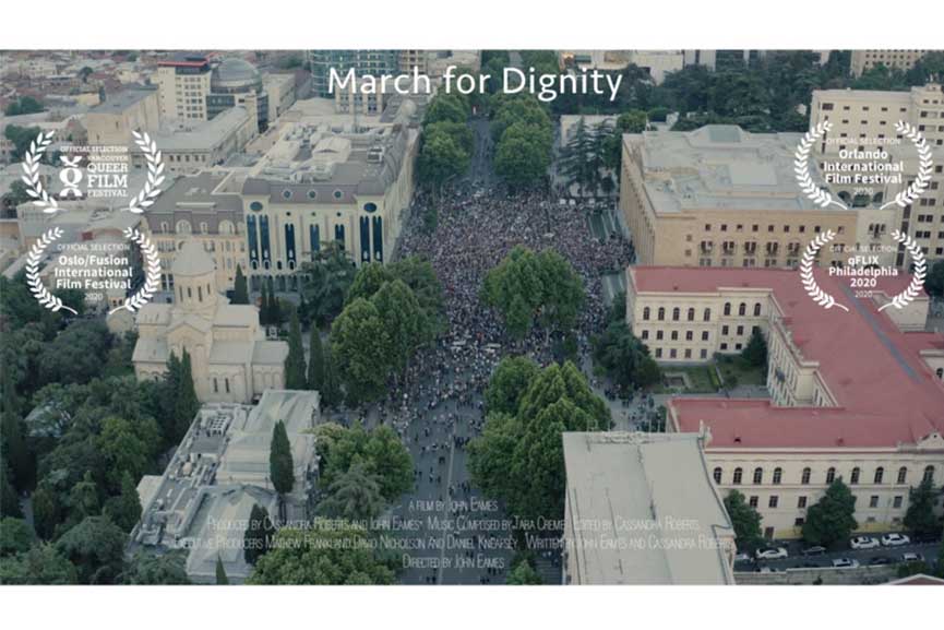 March for dignity poster
