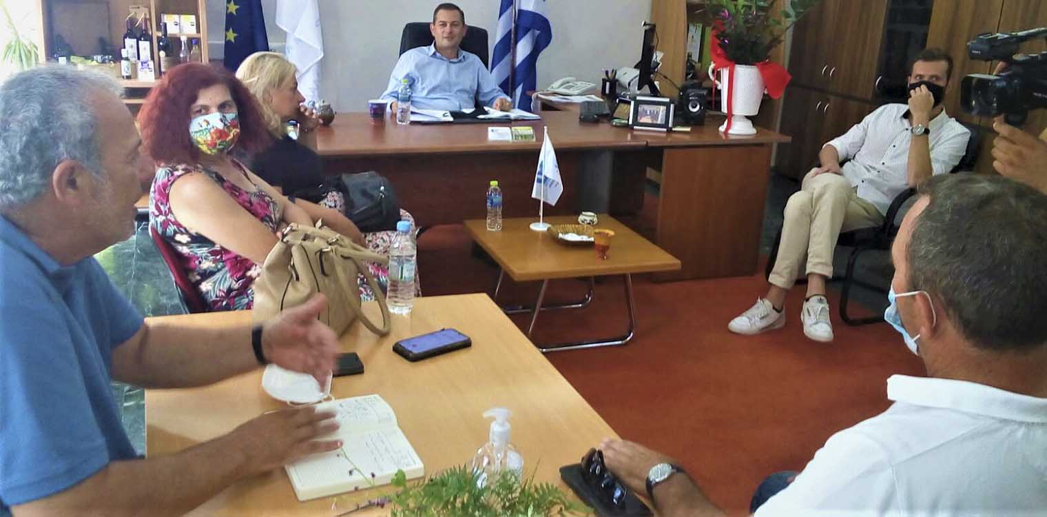 Συνάντηση Βασιλόπουλου με Σωματείο Εργαζομένων στους ΤΟΕΒ