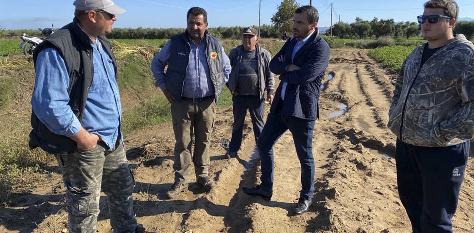 Ενημέρωση και ενέργειες από τον Νικολακόπουλο για τις ζημιές