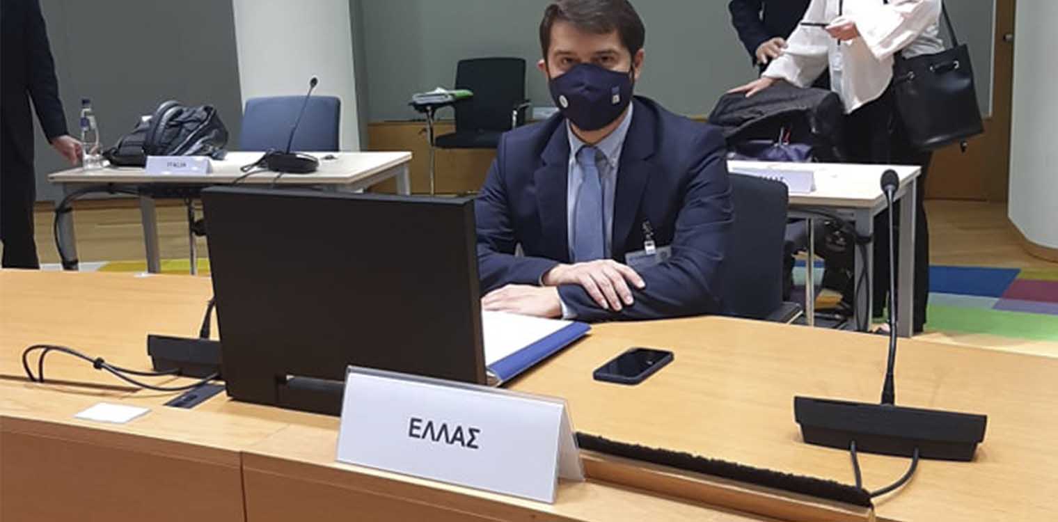 Στις Βρυξέλλες για το συμβούλιο Γεωργίας και Αλιείας Κ. Μπαγινέτας
