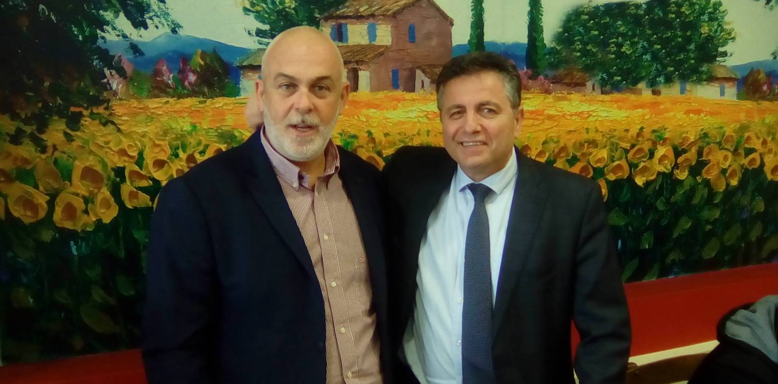 Με Ανδρέα Μαρίνο ο Σπύρος Βασιλείου