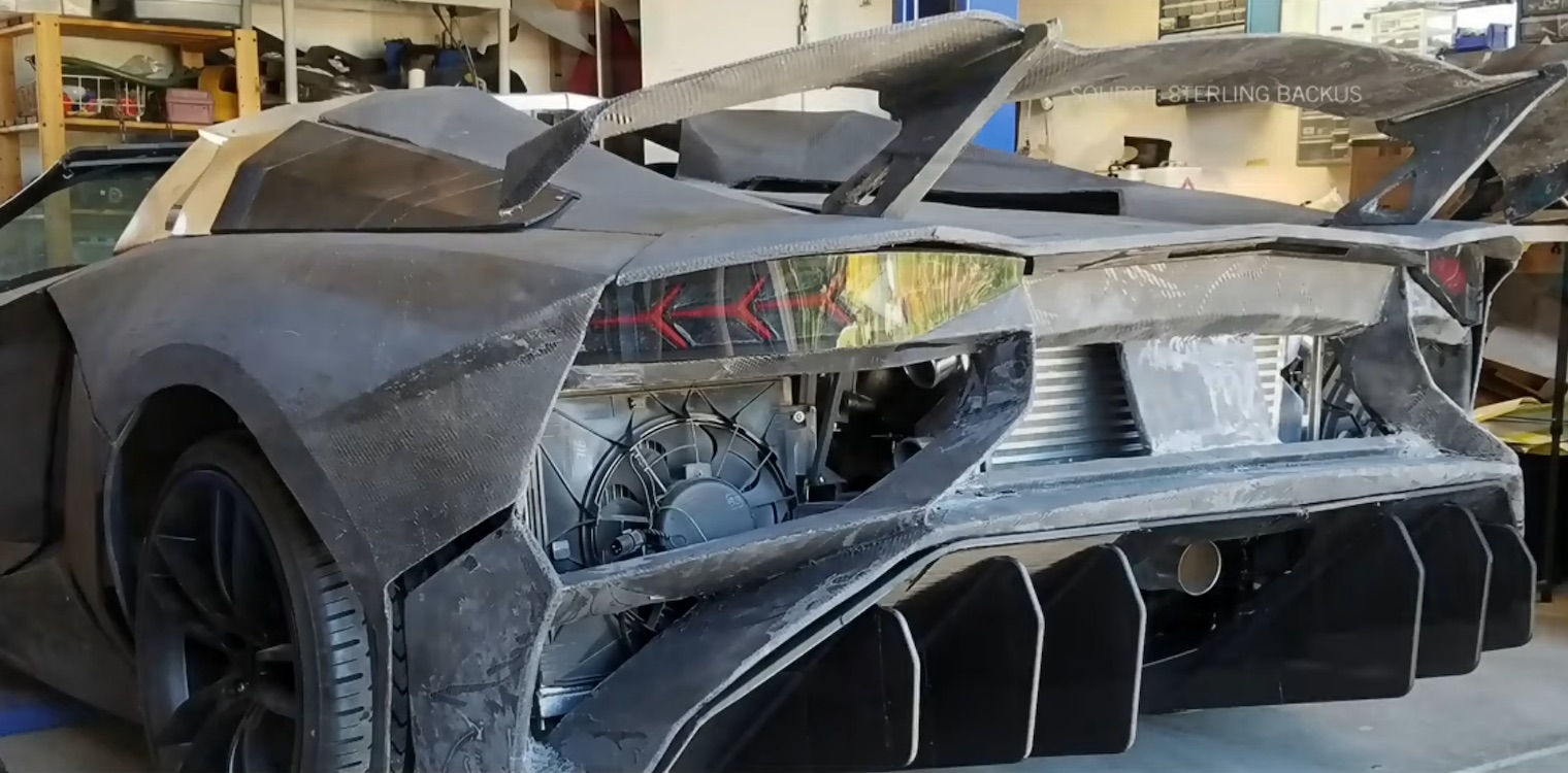 Φτιάχνουν Lamborghini σε τρισδιάστατο εκτυπωτή - Λειτουργική, σε φυσικό μέγεθος