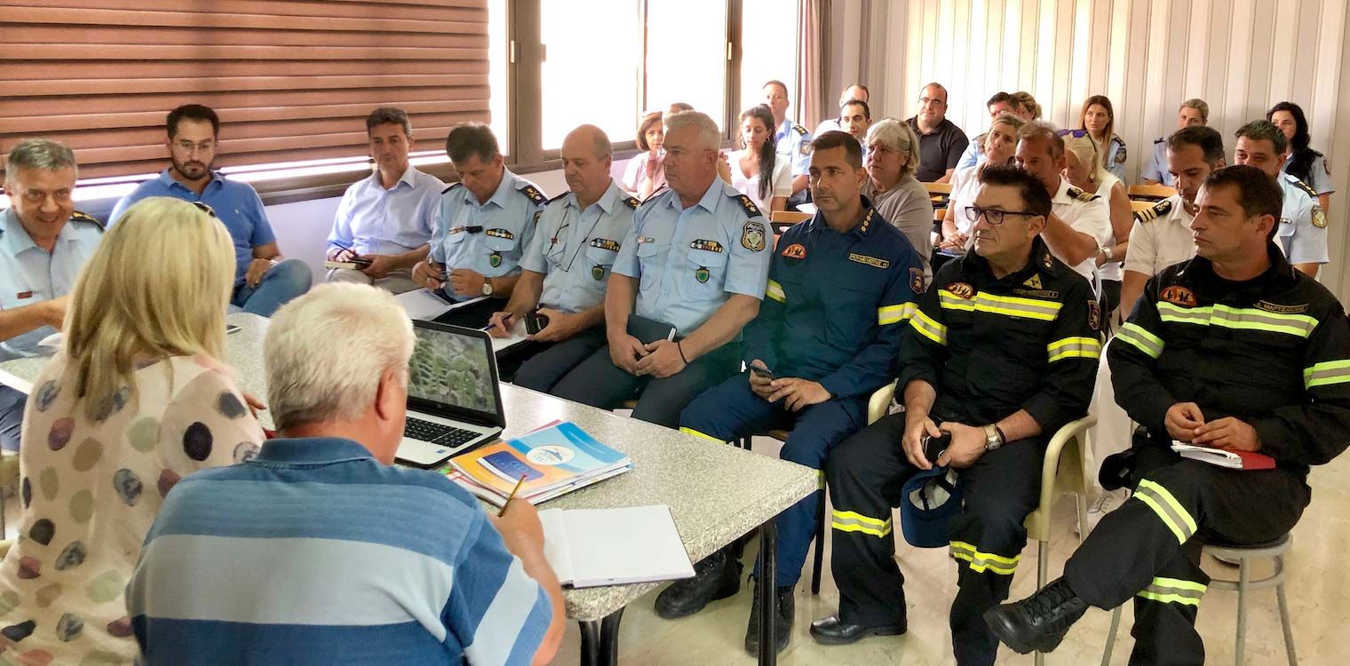 Ευρεία σύσκεψη για τους Μεσογειακούς Αγώνες στο Αστυνομικό Μέγαρο Πατρών