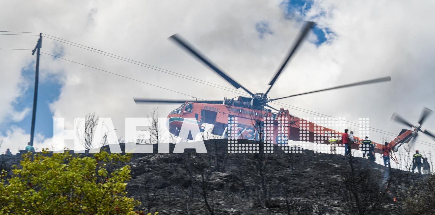 1η Ιουνίου το Erickson στην Ανδραβίδα - Ακολουθούν τα Canadair