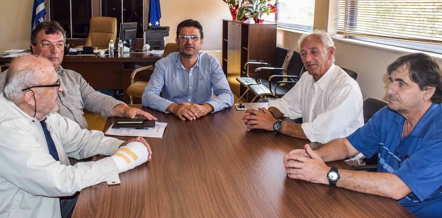 Συνάντηση Λέντζα με την Ένωση Αποστράτων Αξιωματικών Ναυτικού