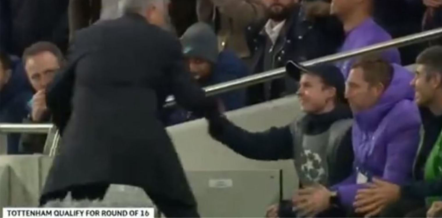 Το ball boy της Τότεναμ δηλώνει: «Ο Μουρίνιο μου έφτιαξε... όλη τη ζωή»!