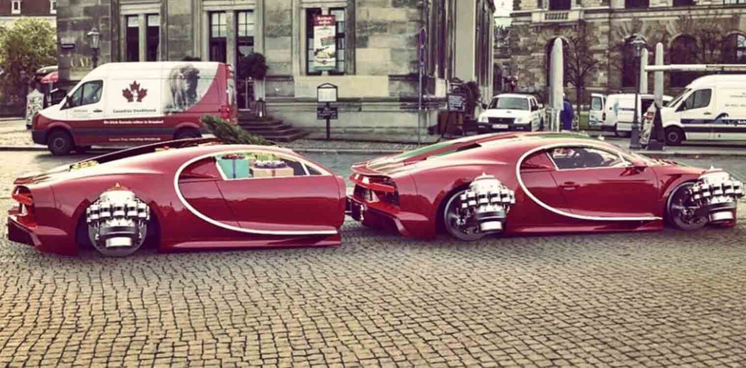 Διαστημική Bugatti Chiron...