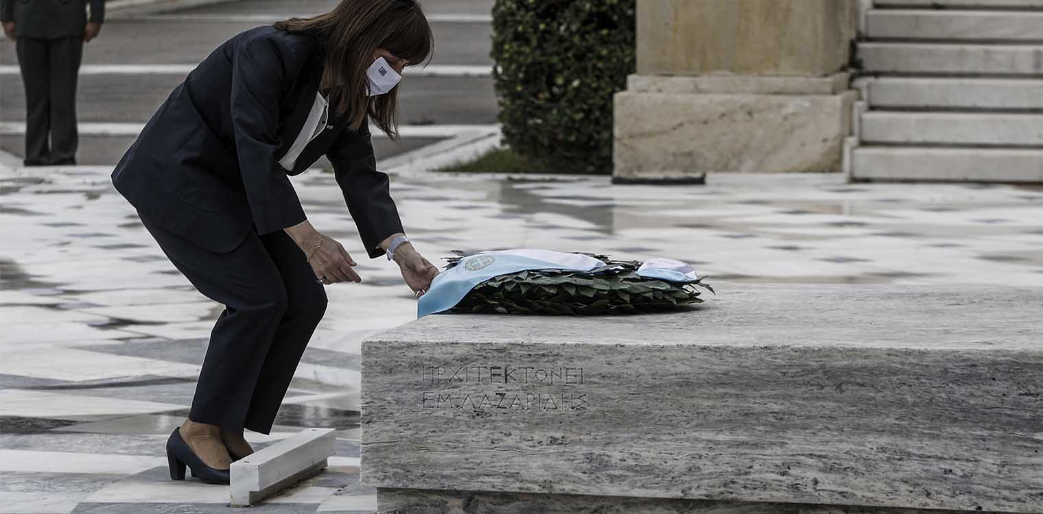 Σακελλαροπούλου - Γενοκτονία Αρμενίων: «Ενωνόμαστε με τις αρμενικές κοινότητες για τη μνήμη των θυμάτων»