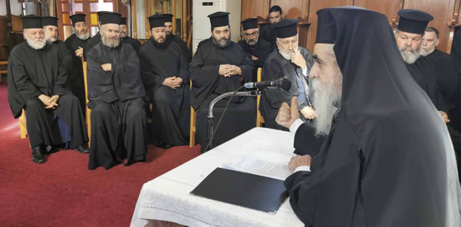 Ιερατική Σύναξη στο Βούναργο Ηλείας με θέμα: «Εκκλησία και Νέοι».