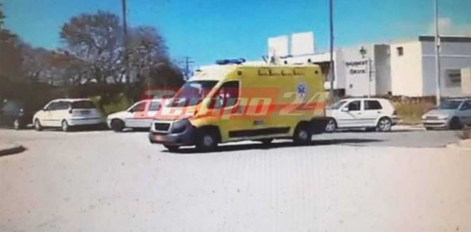 ΤΩΡΑ: Μεταφέρθηκε στο Νοσοκομείο η σύζυγος του 66χρονου που έχει προσβληθεί από Κορονοϊό (photo-video)