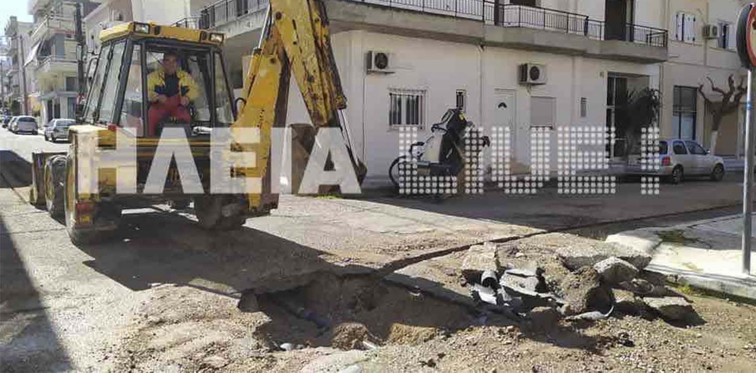 Πύργος: Διακοπή νερού λόγω βλάβης σε αγωγό
