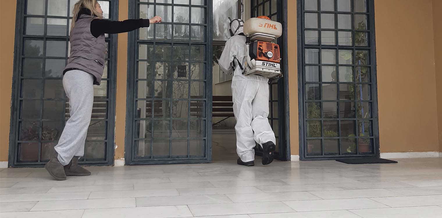 Απολυμάνσεις στον Δήμο Αρχαίας Ολυμπίας