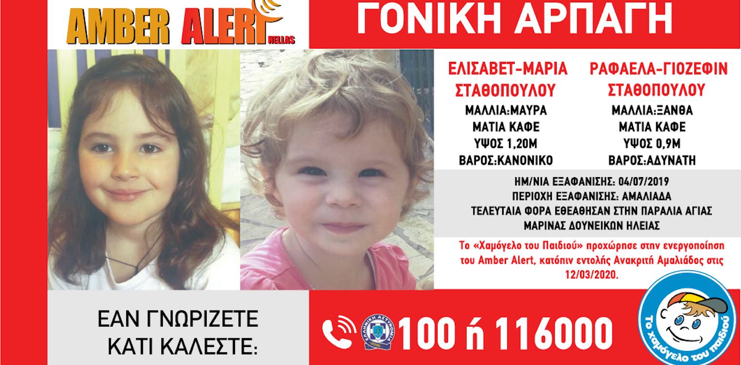 Amber alert για γονική αρπαγή ανήλικων στην Αγ. Μαρίνα Δουνεϊκων