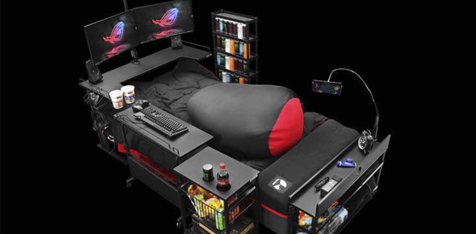 Ξεχάστε τις gaming πολυθρόνες, ήρθαν τα gaming… κρεβάτια