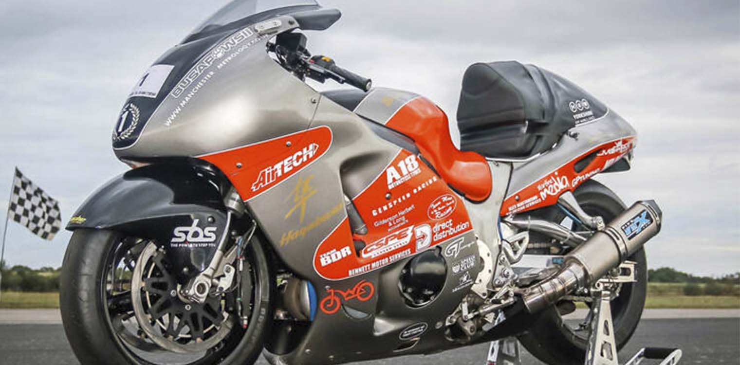 Η Suzuki Hayabusa των 650 αλόγων που έσπασε το ρεκόρ ταχύτητας