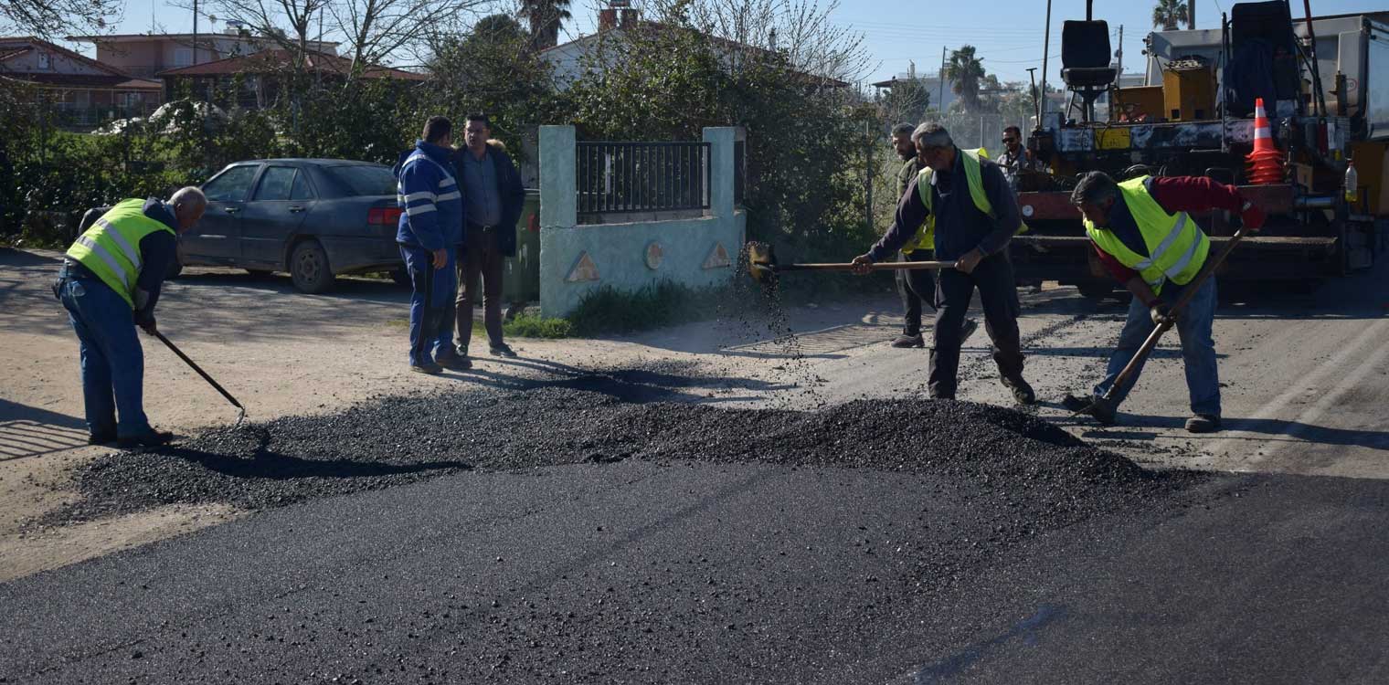 Λέντζας: Έργα ασφαλτοστρώσεων στον Δήμο Ανδραβίδας-Κυλλήνης
