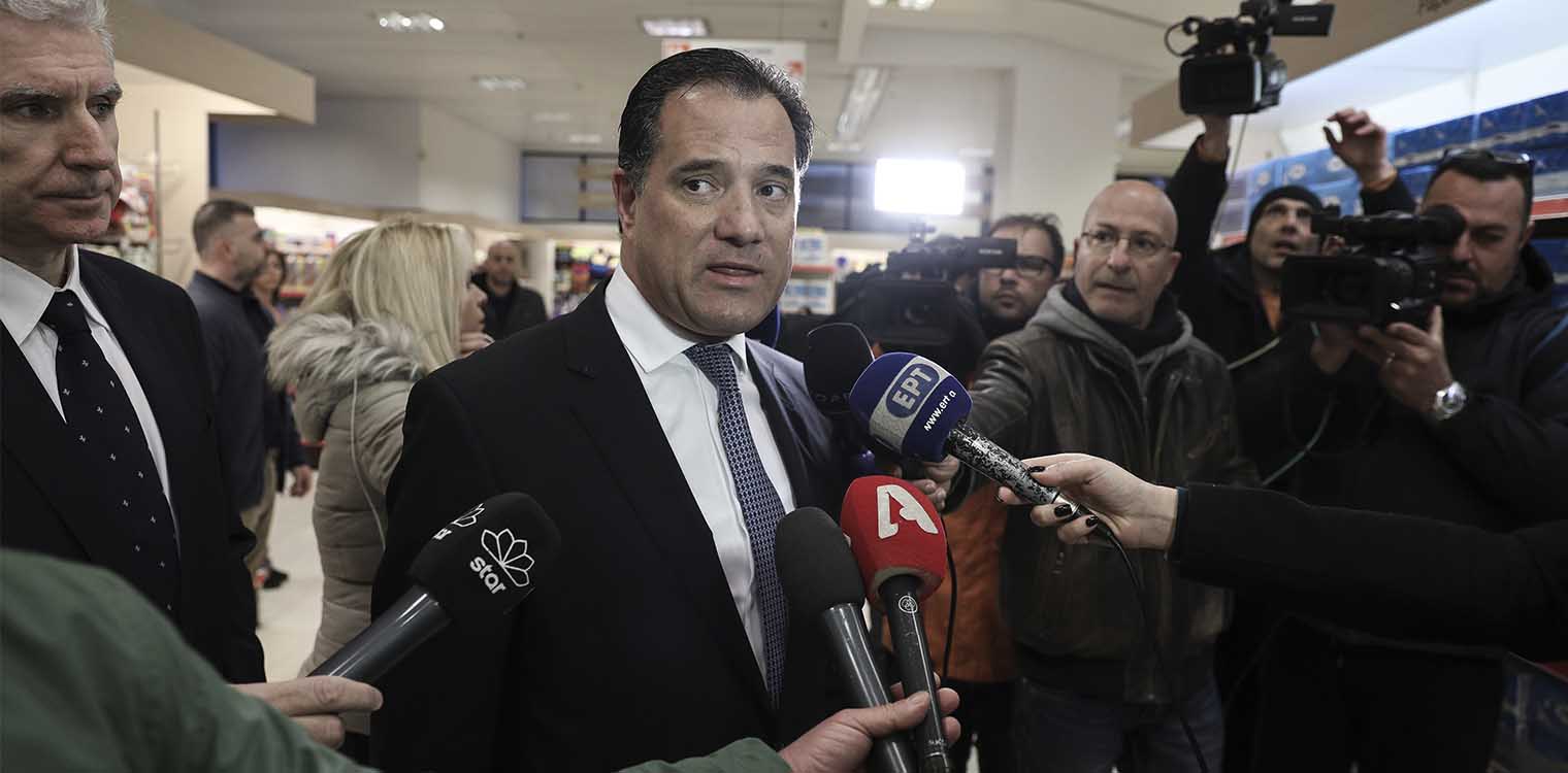 Γεωργιάδης: Έχουμε επάρκεια 1,2 εκατ. μάσκες - 350.000 αντισηπτικά στην αγορά άμεσα