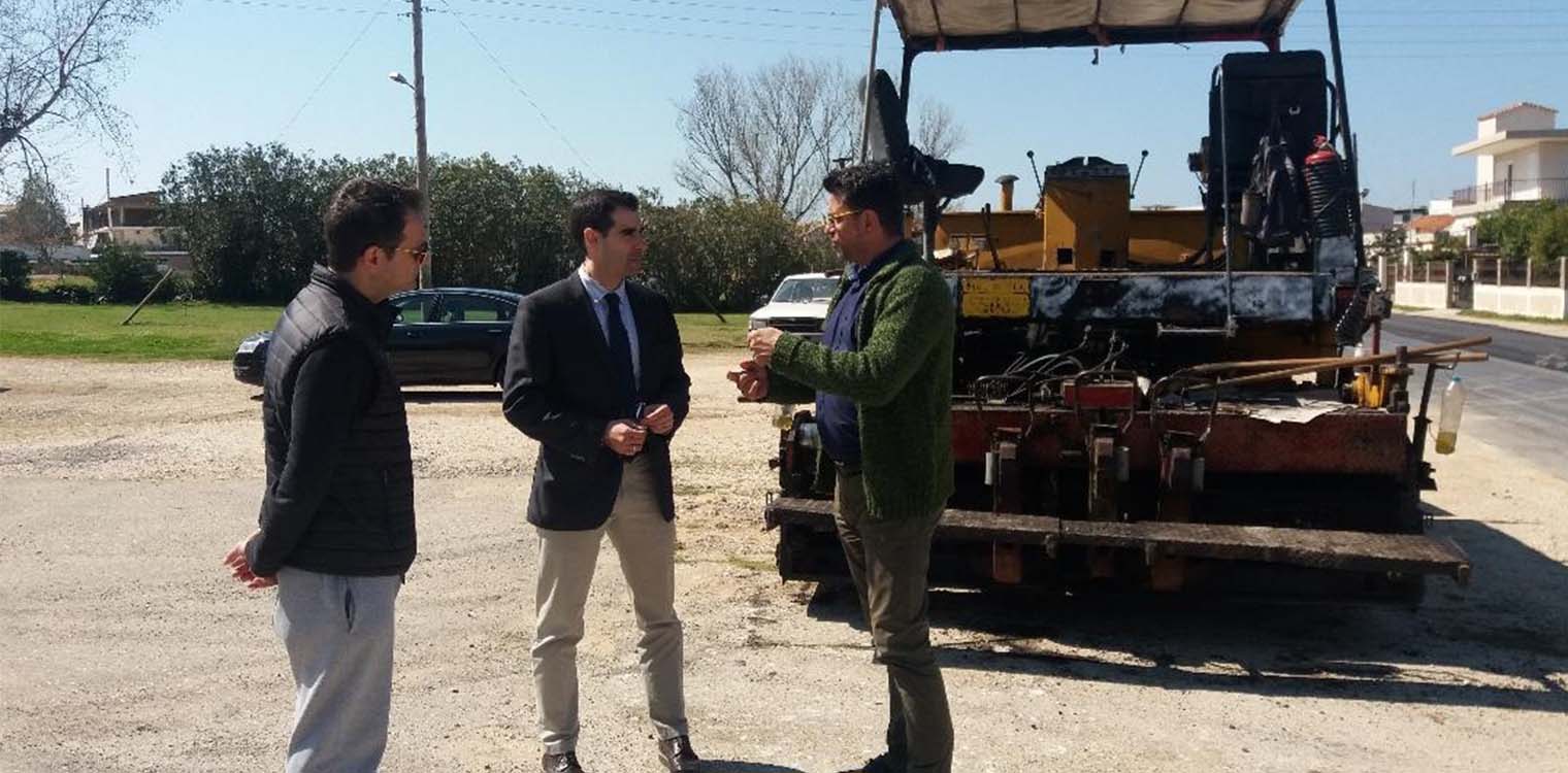 Γιαννόπουλος: Αυτοψία στο έργο συντήρησης του επαρχιακού οδικού δικτύου, στην Βάρδα