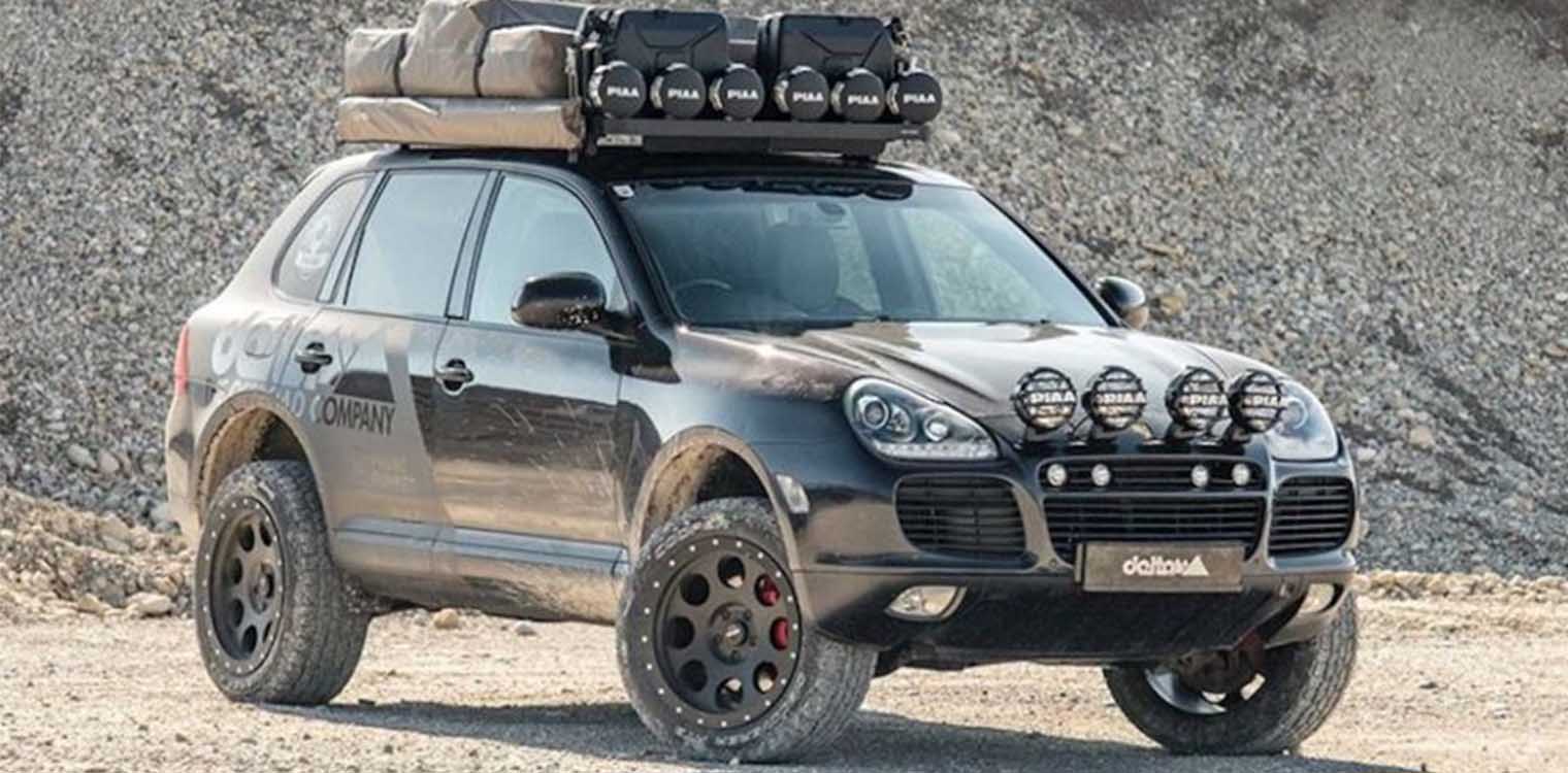 Μια Porsche Cayenne έτοιμη για σαφάρι