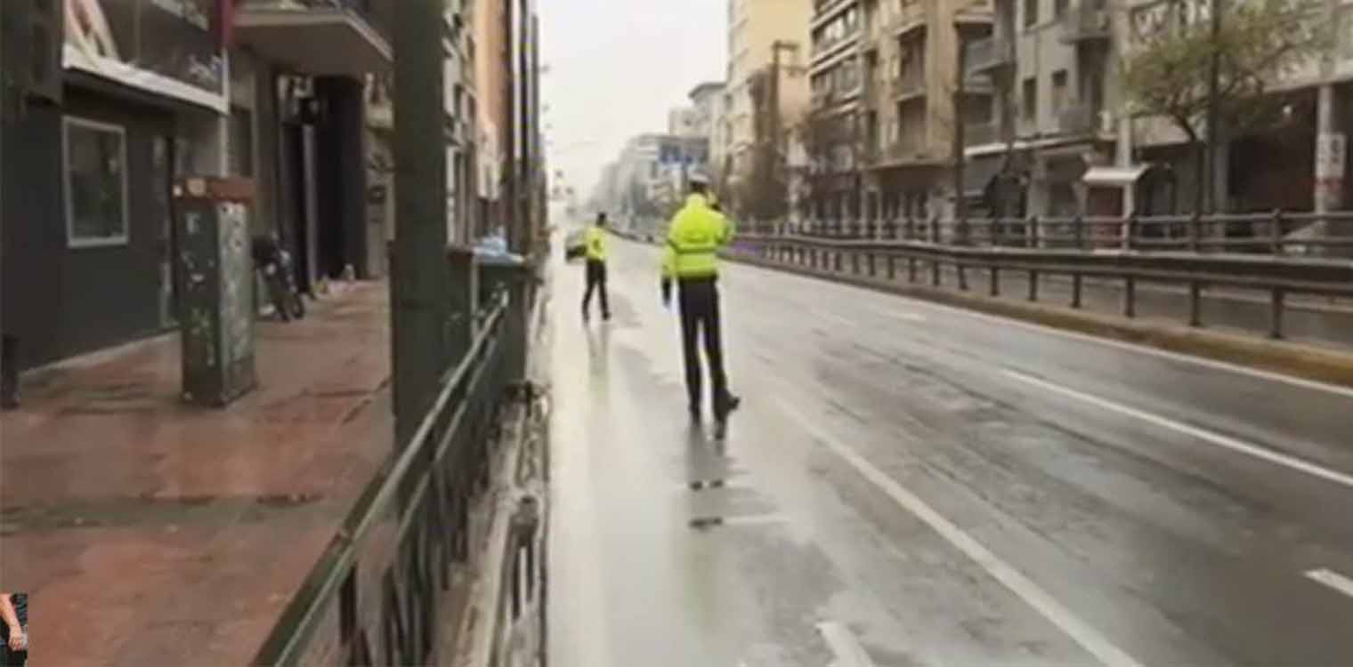 Απαγόρευση κυκλοφορίας: Ξεκίνησαν οι έλεγχοι για το μέτρο - Δείτε βίντεο (upd)