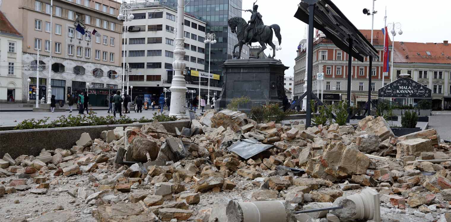 Σεισμός στην Κροατία: Πάνω από 70 μετασεισμοί στο Ζάγκρεμπ