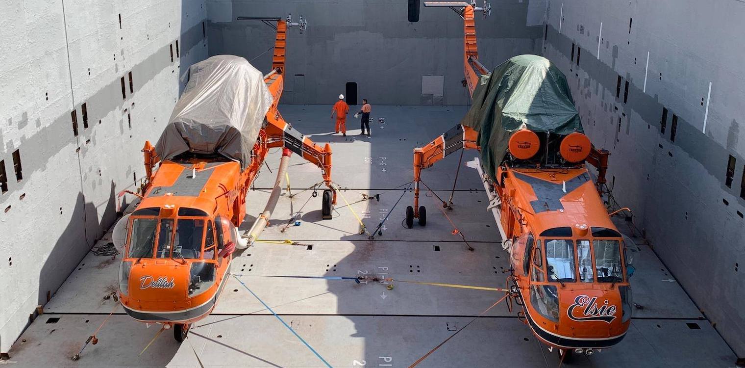 Φορτώθηκαν τα πρώτα Erickson για τη νέα αντιπυρική περίοδο στην Ελλάδα
