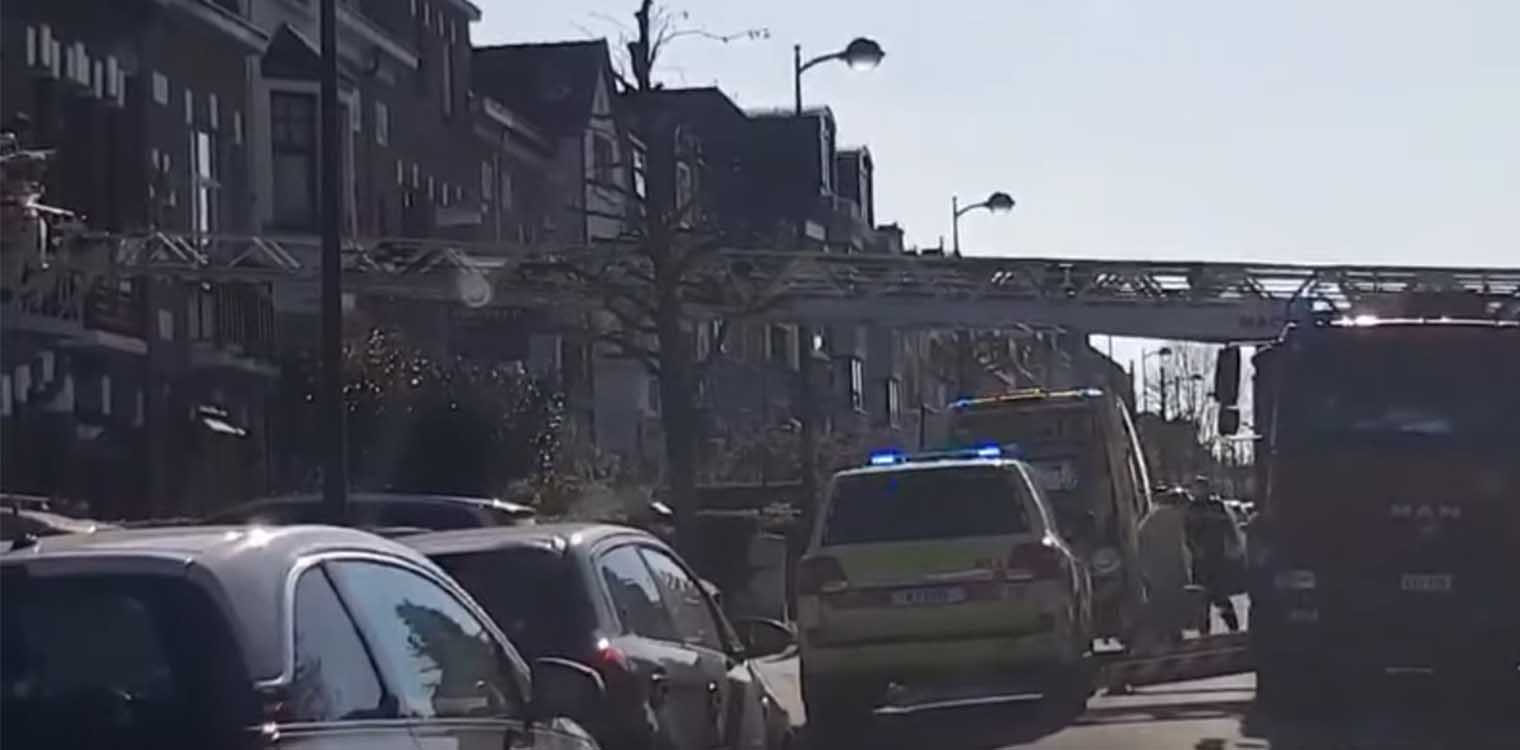 Κορωνοϊός - Βρυξέλλες: Έβγαλαν κρούσμα με... γερανό για να μην μολύνει το κτίριο - Σκηνές Ουχάν