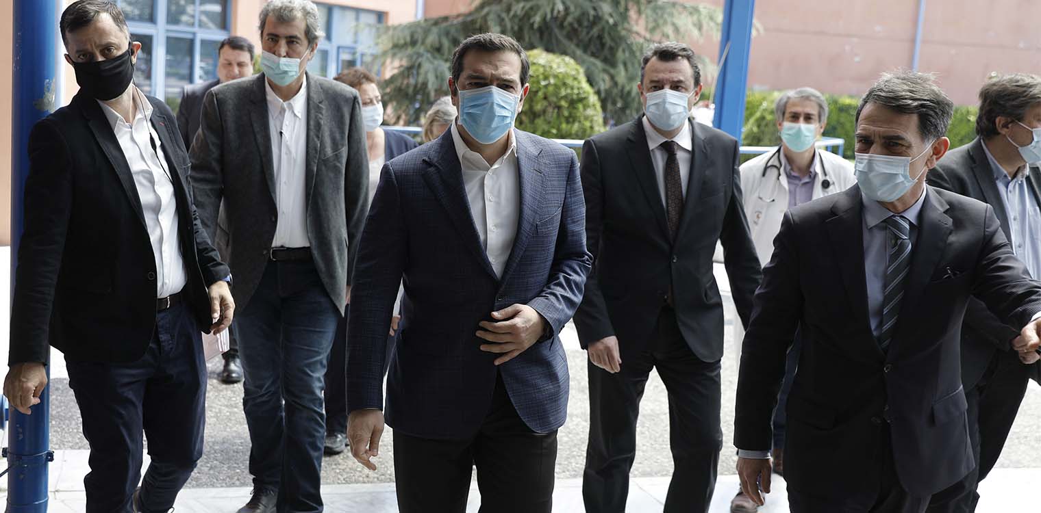 Αλ. Τσίπρας στο Αττικό: Ήρθα για να ενημερωθώ και να σας συγχαρώ για τη μάχη που δίνετε (video)