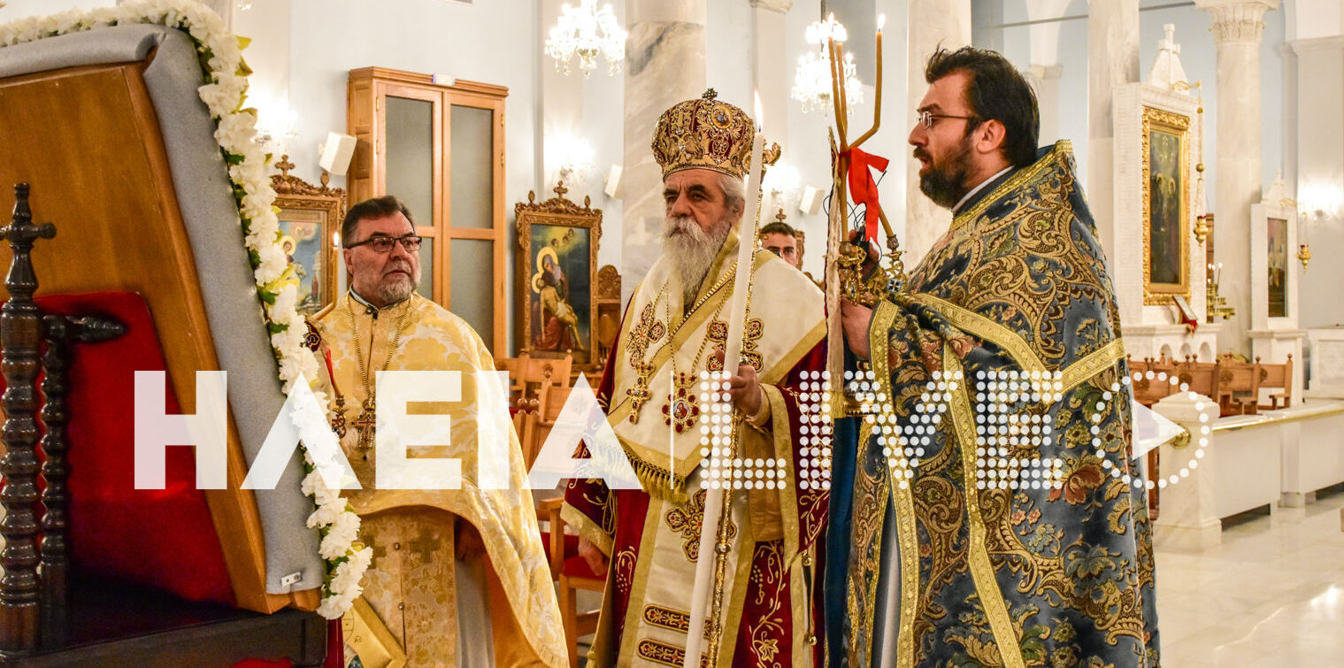 Πύργος: Ανάσταση στον άδειο λόγω κορωνοϊού Ι.Ν. Αγίου Νικολάου (photos)