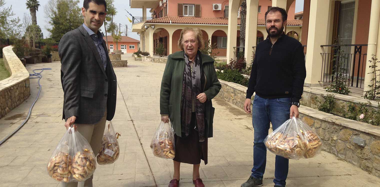 Γιαννόπουλος: Επίσκεψη στο Γηροκομείο «Παναγία η Καθολική» στη Γαστούνη