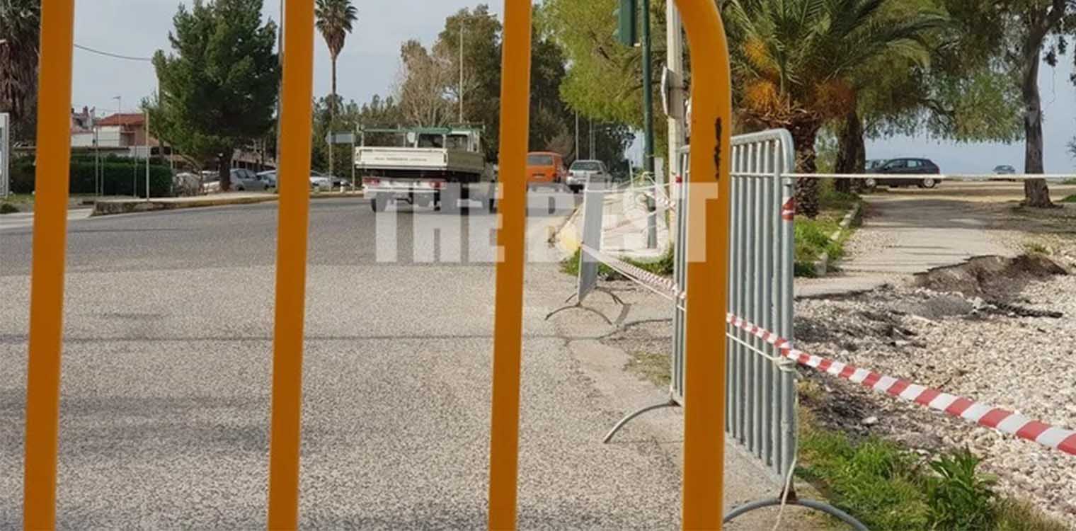 Μπαίνουν κάγκελα από το πρωί στην Ηρώων Πολυτεχνείου της Πάτρας