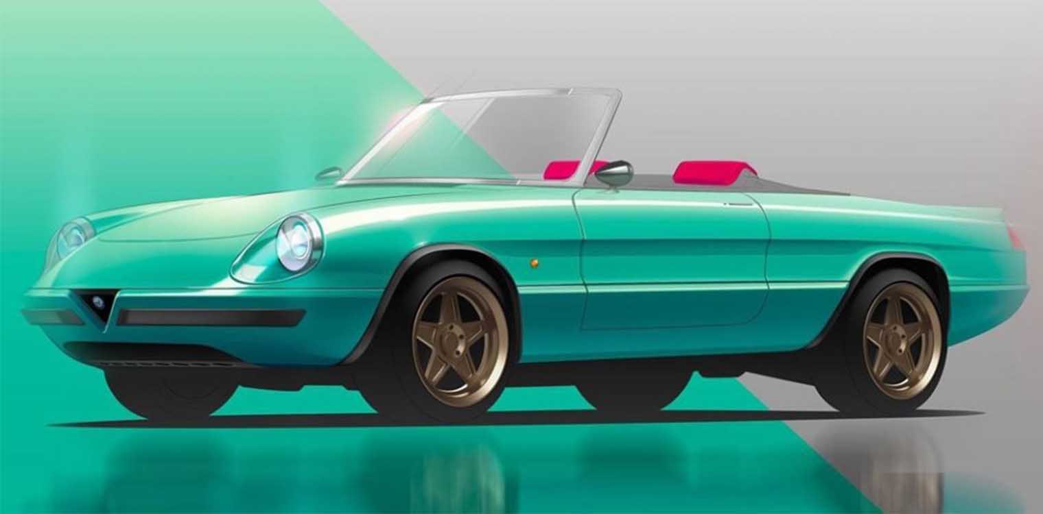 H κλασική Alfa Romeo Spider γίνεται ηλεκτρική