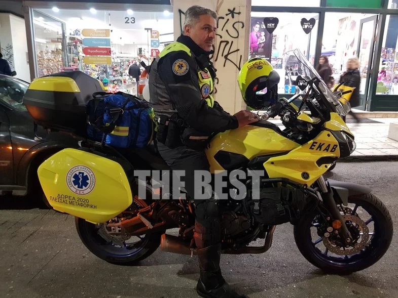 Πάτρα: Αυτή είναι η μηχανή του ΕΚΑΒ που θα σώζει ζωές (photos)