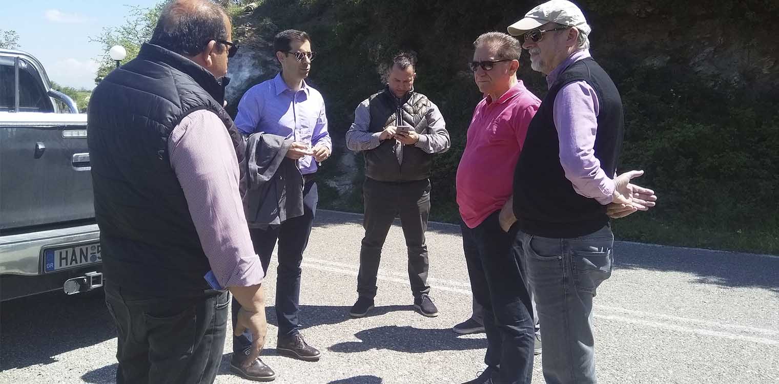 Δήμος Ζαχάρως: Αυτοψία Γιαννόπουλου σε τμήματα του επαρχιακού οδικού δικτύου