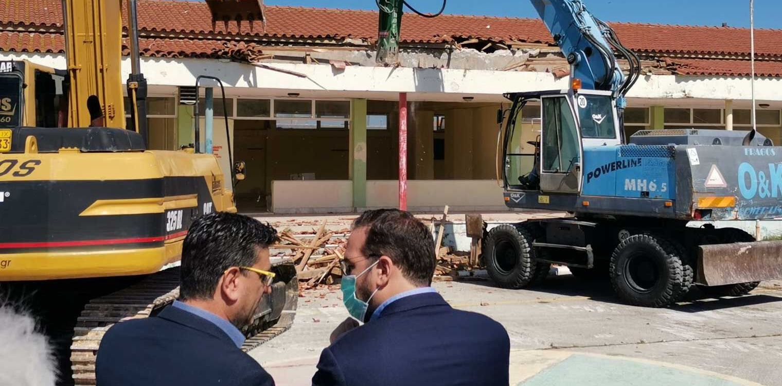 Αντίστροφη μέτρηση για το νέο Δημοτικό Σχολείο της Ν. Μανωλάδας