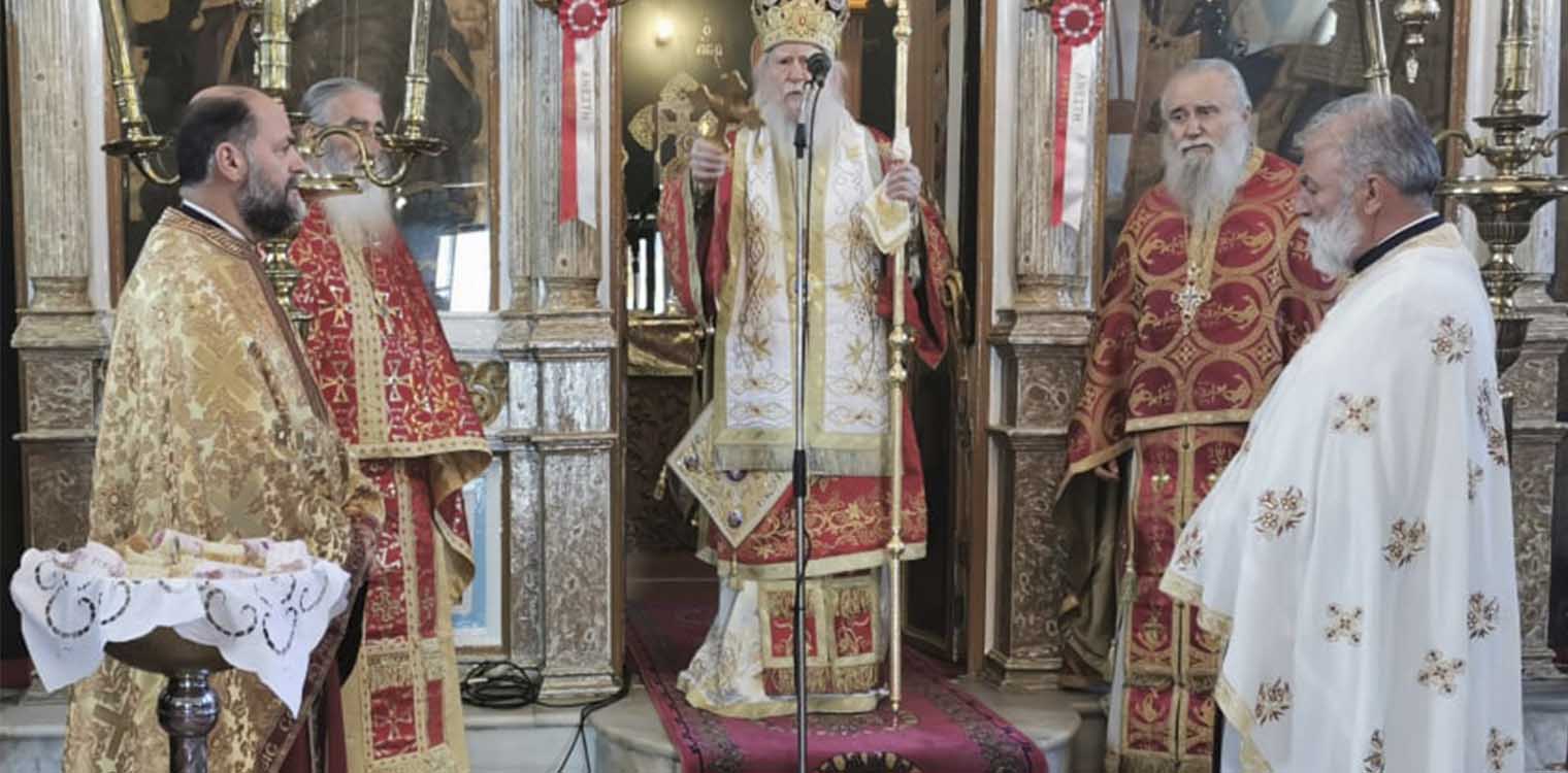 Σεμνά και ταπεινά λόγω κορωνοϊού, η εορτή των Αγίων Τιμοθέου κ΄ Μαύρας στο Σκουροχώρι Πύργου