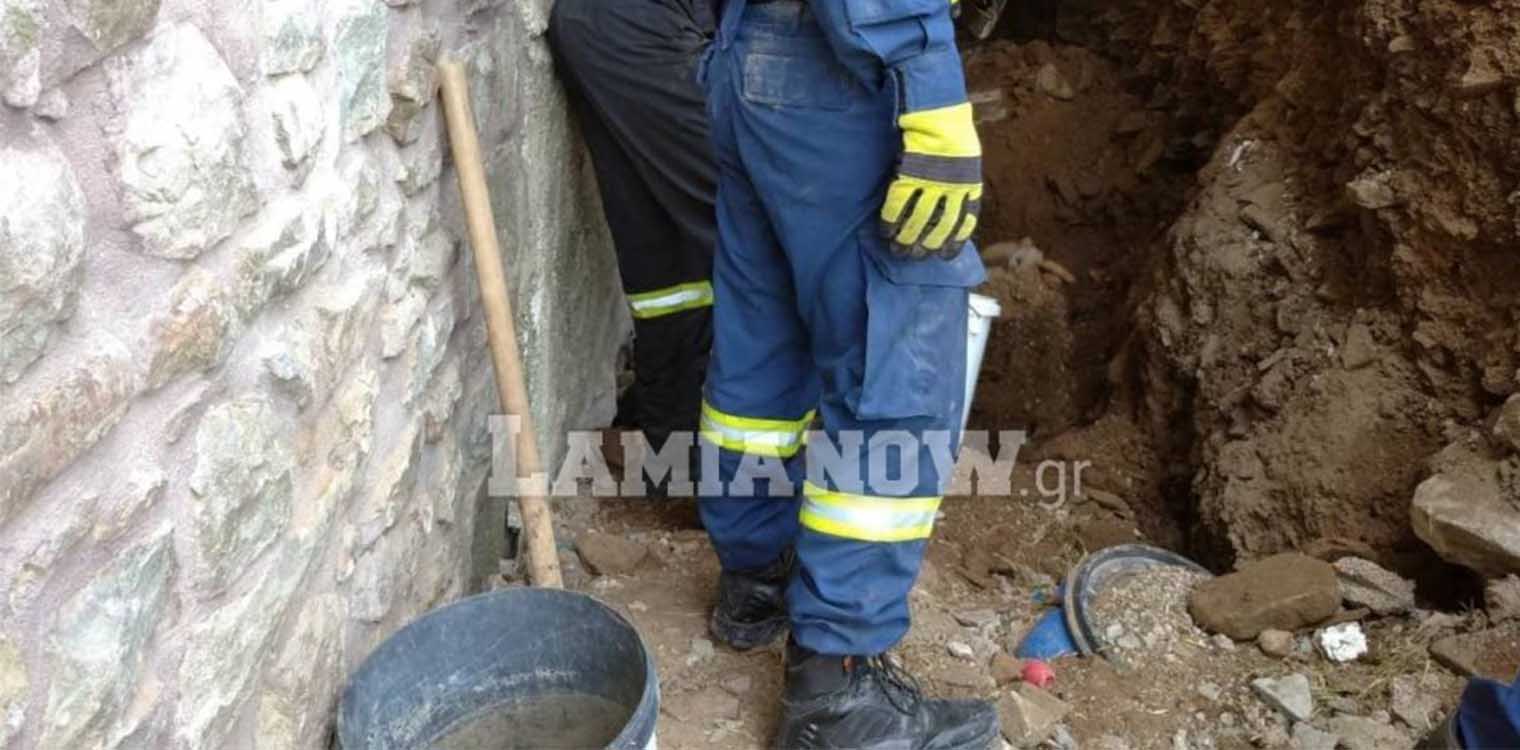 Ευρυτανία: Νεκρός 60χρονος εργάτης που καταπλακώθηκε από τοίχο