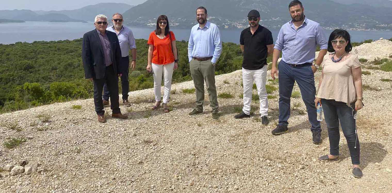 ΠΔΕ: Εγκατάσταση εργολάβου στον οδικό άξονα Πογωνιά - Πλαγιά της Π.Ε. Αιτωλοακαρνανίας