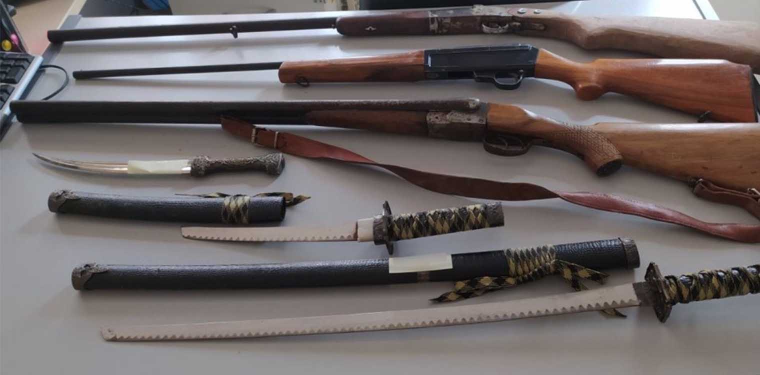 Οπλοστάσιο και κλοπιμαία σε σπίτι στην Αλεξανδρούπολη