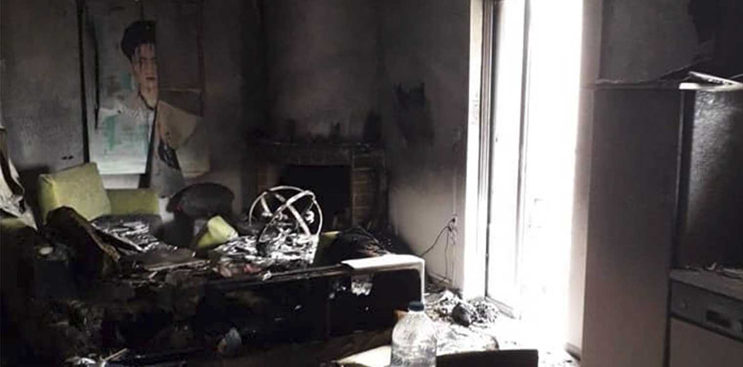 Μπεγουλάκι: Το βραχυκύκλωμα στην πρίζα, κατέστρεψε το μισό σπίτι