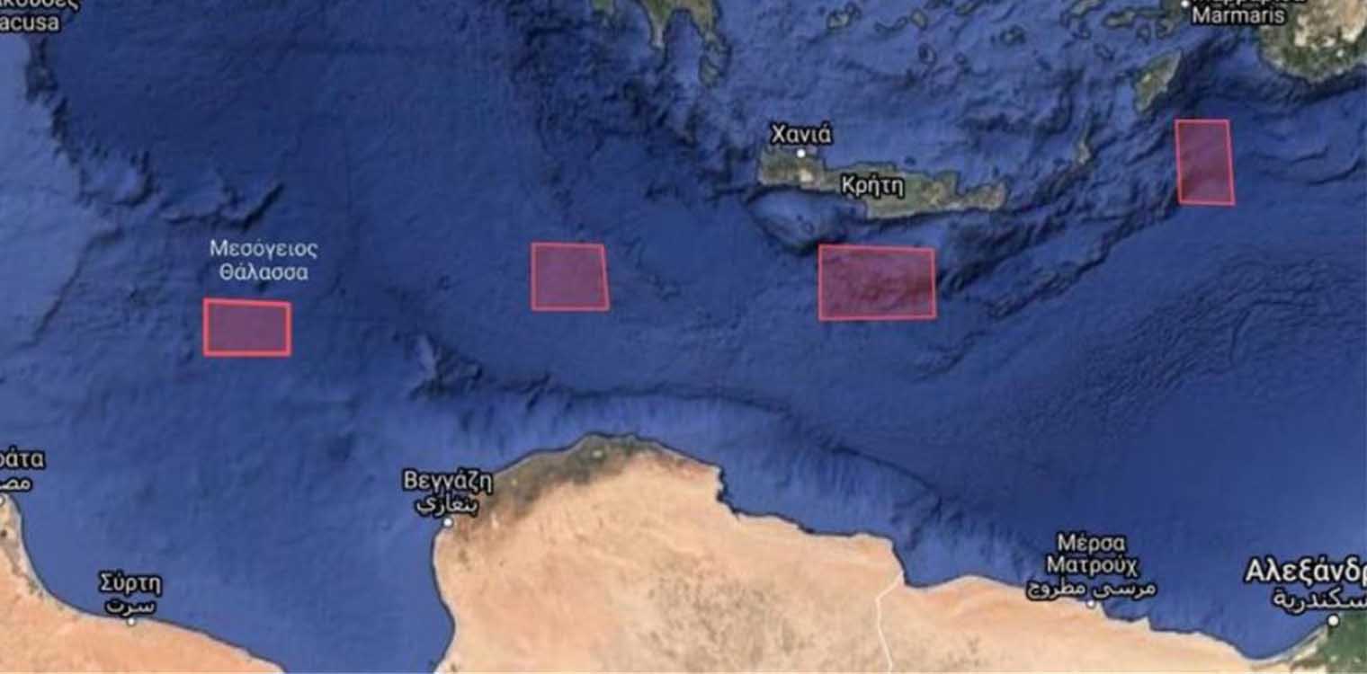Τουρκία: Κλιμακώνει την ένταση - NAVTEX νότια της Κρήτης και της Γαύδου