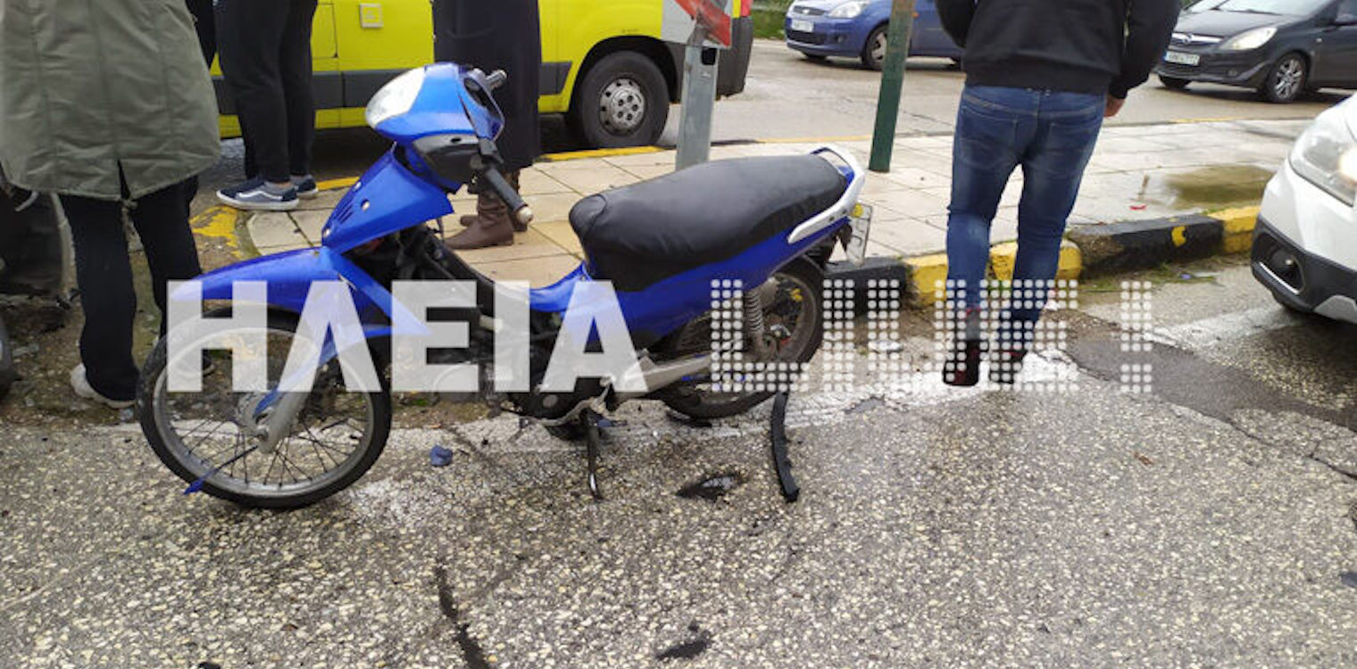 Κ. Παναγιά: Δικυκλιστής και ποδηλάτης τραυματίες σε τροχαίο